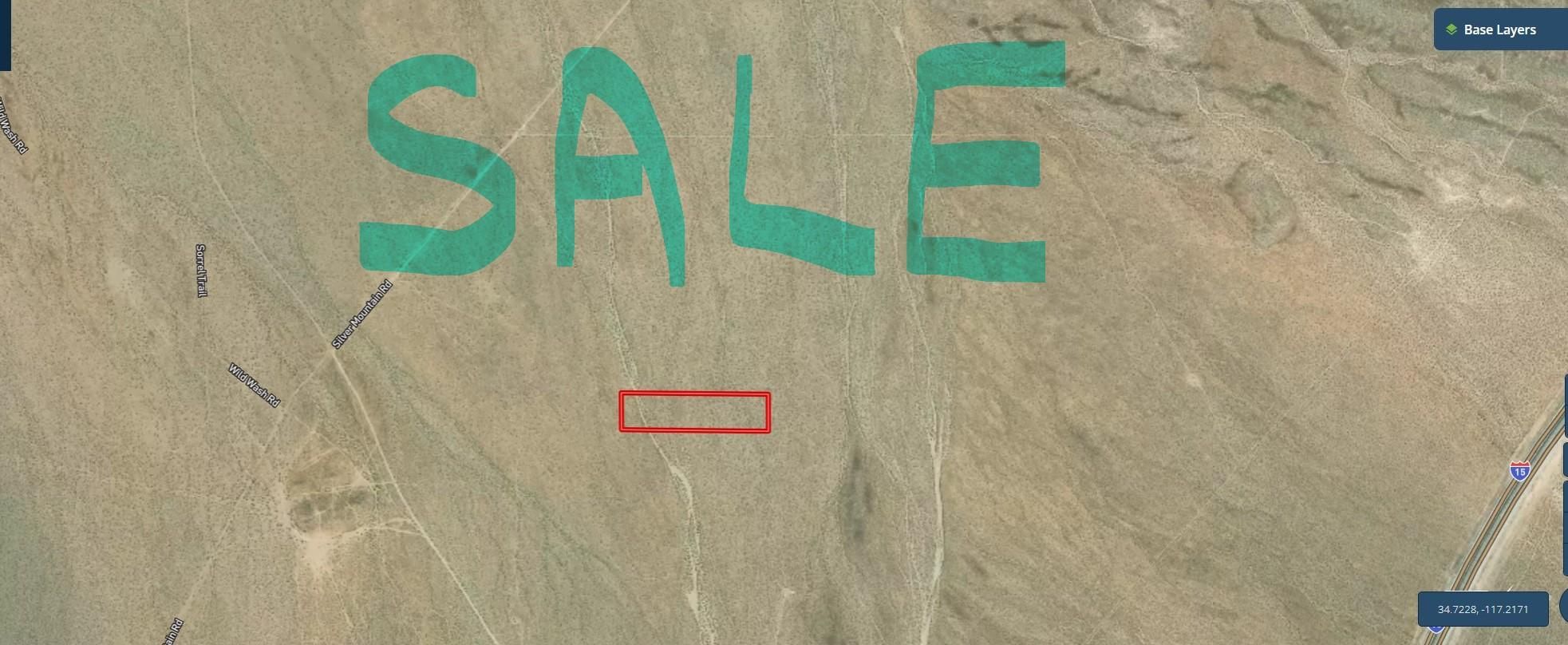 10 acres in San Bernardino County, California