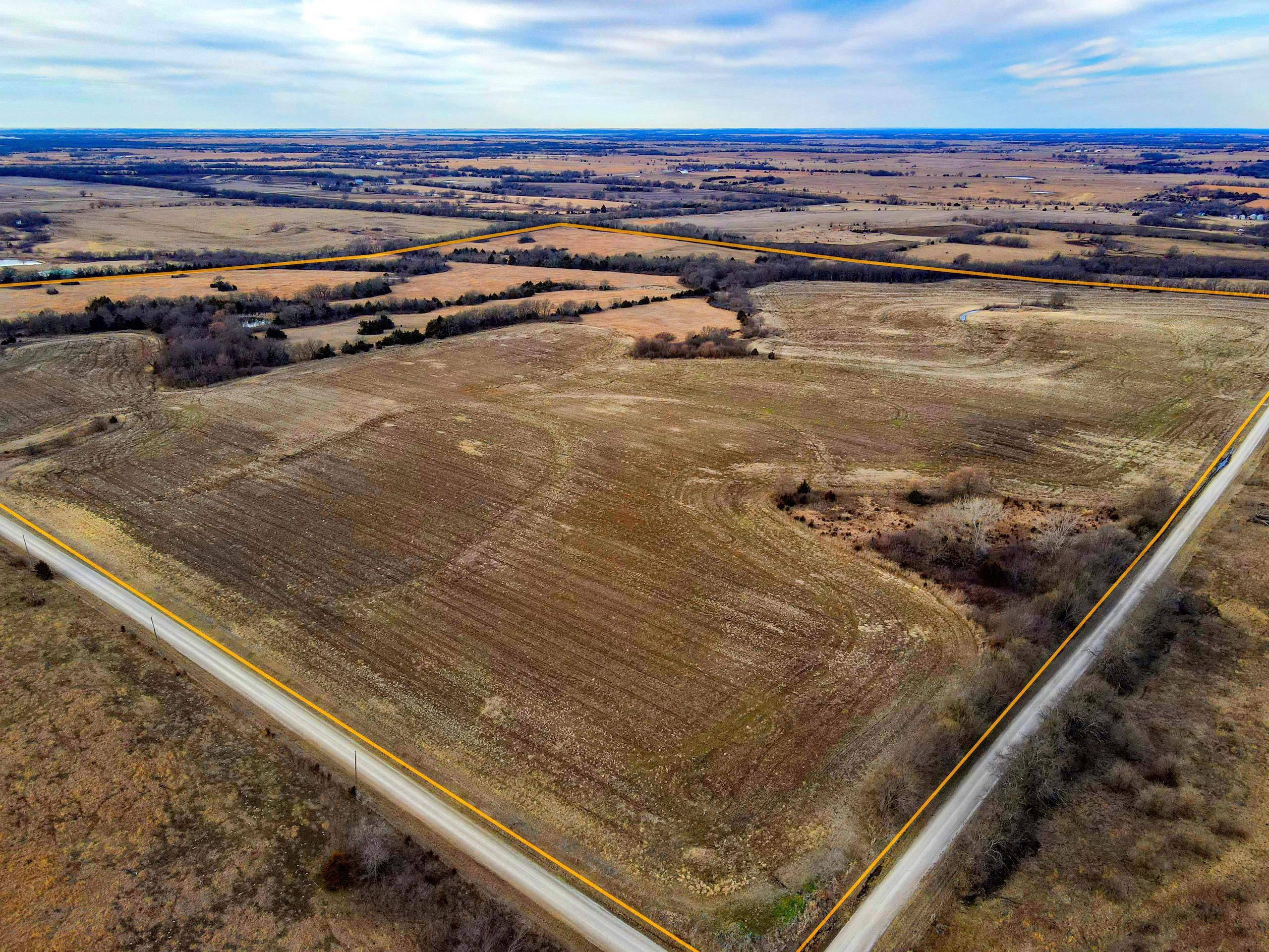 157.7 acres in Coffey County, Kansas