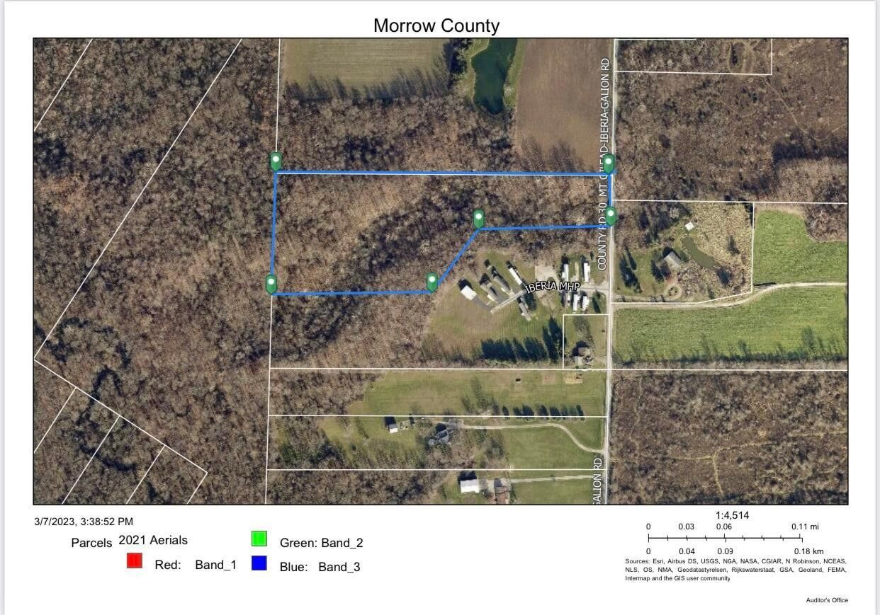 15.07 acres in Morrow County, Ohio