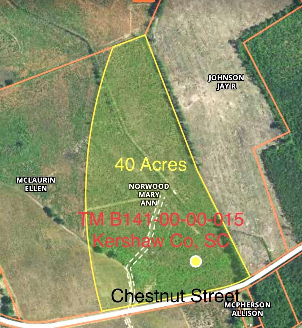 40 acres in Kershaw County, South Carolina