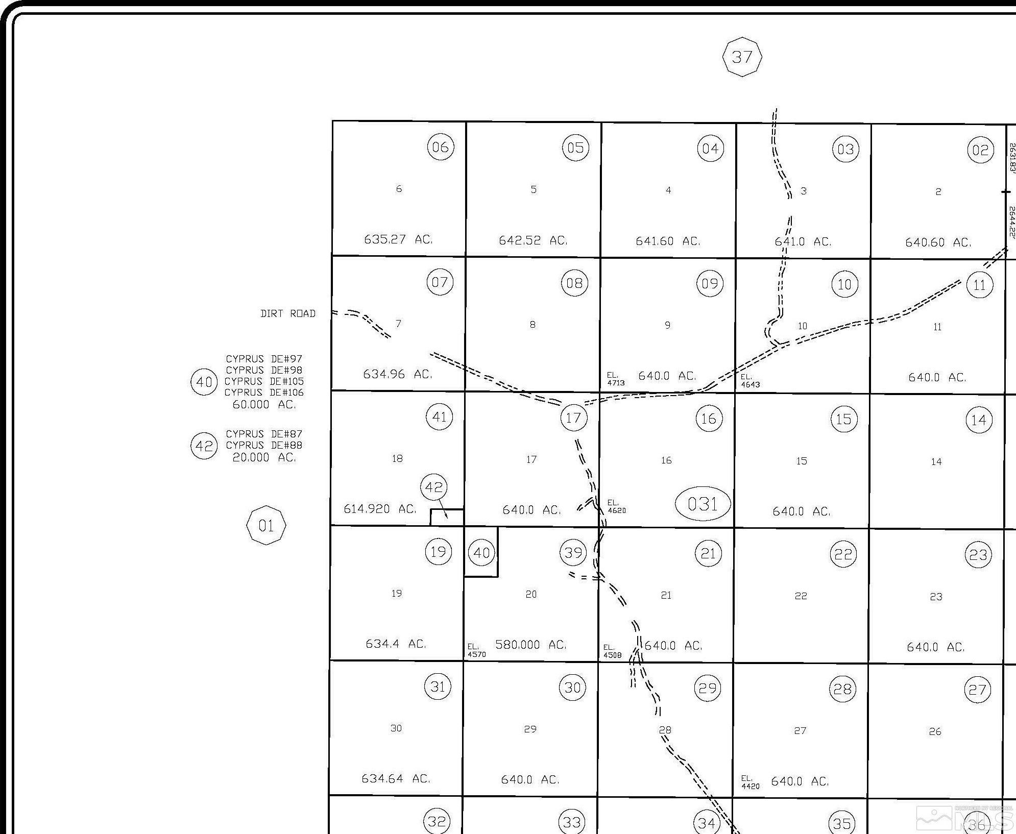 642.52 acres in Churchill County, Nevada
