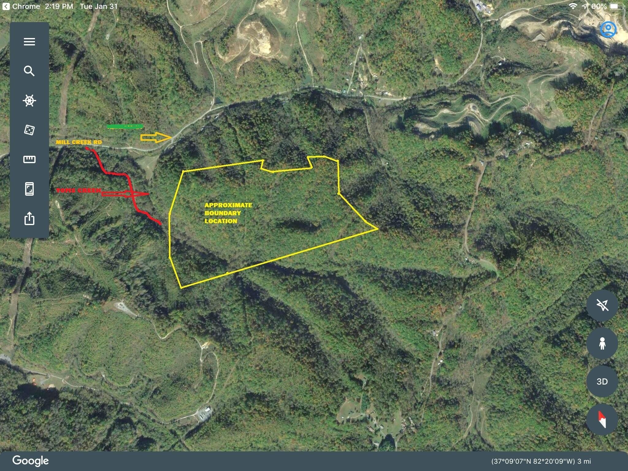 93 acres in Dickenson County, Virginia