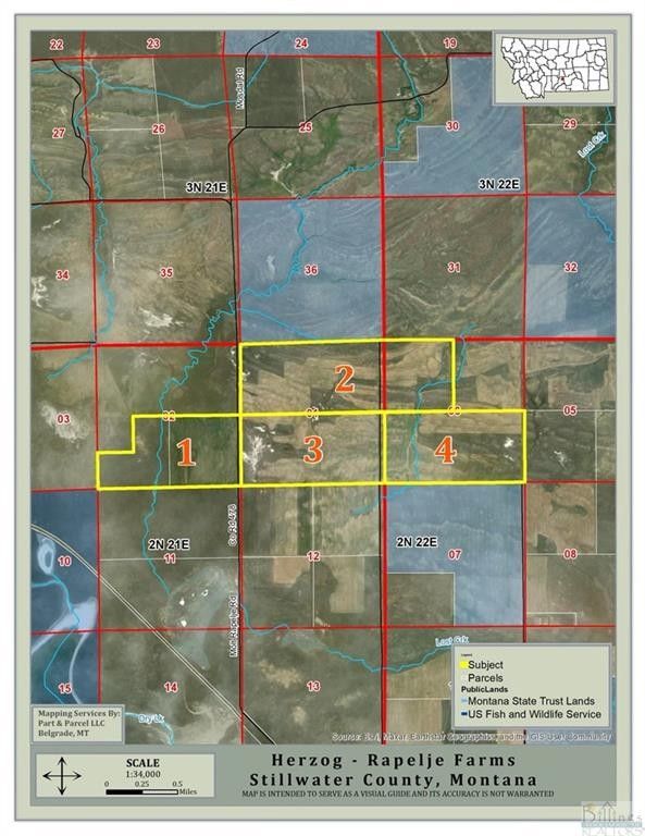 312 acres in Stillwater County, Montana