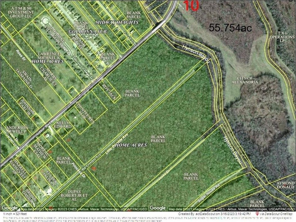 40.84 acres in Rapides Parish, Louisiana