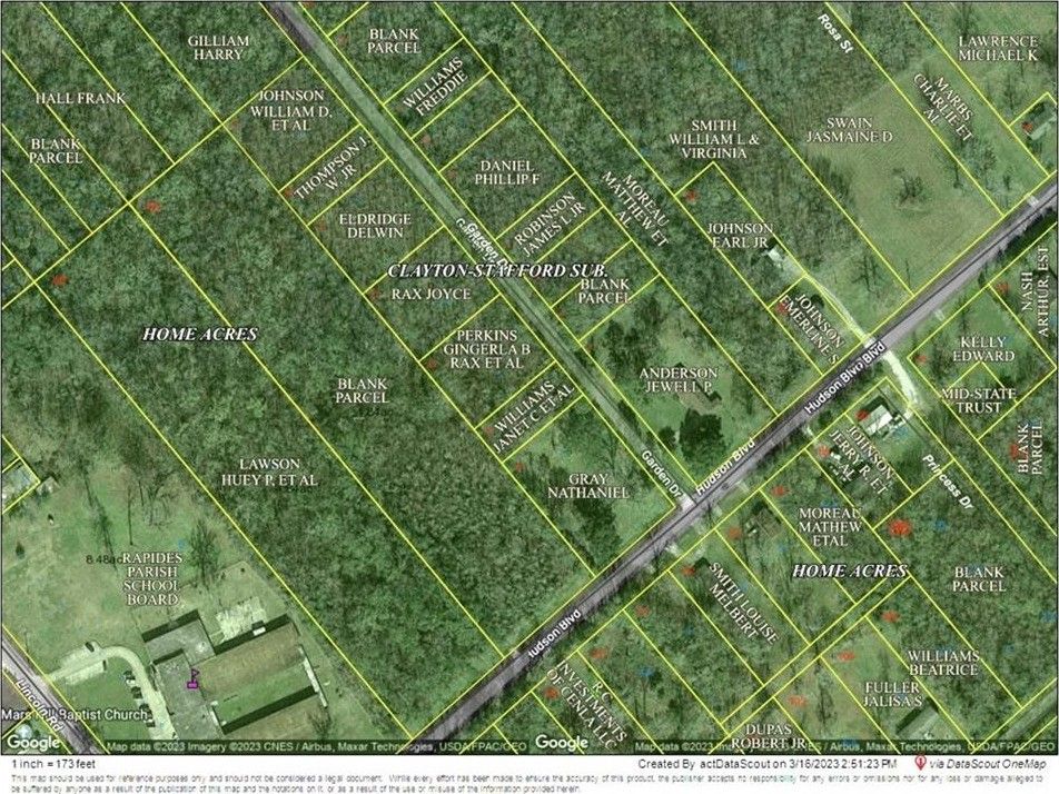 4.81 acres in Rapides Parish, Louisiana