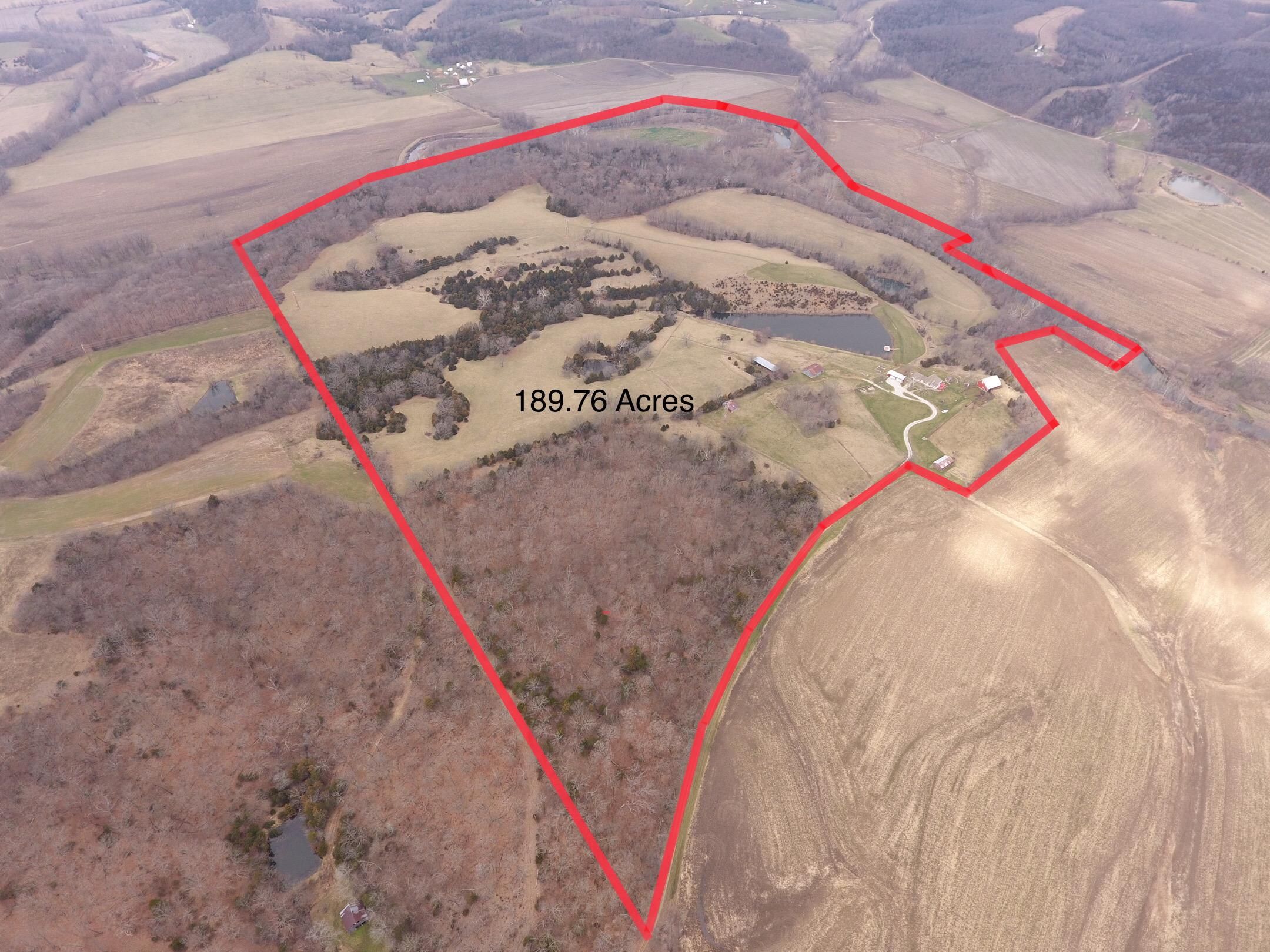 189.76 acres in Moniteau County, Missouri