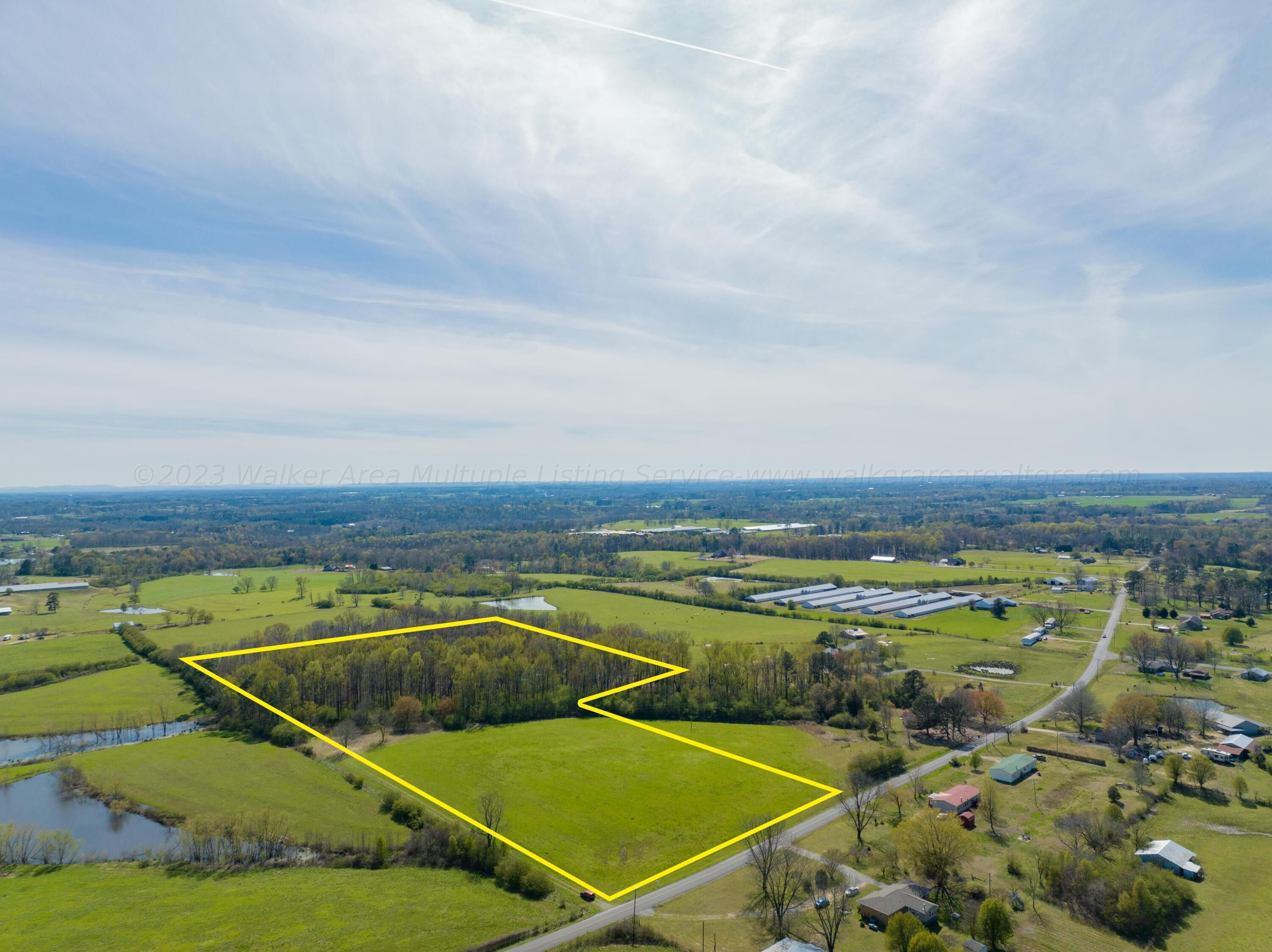 16 acres in Cullman County, Alabama