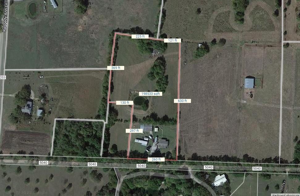 5 acres in Fannin County, Texas