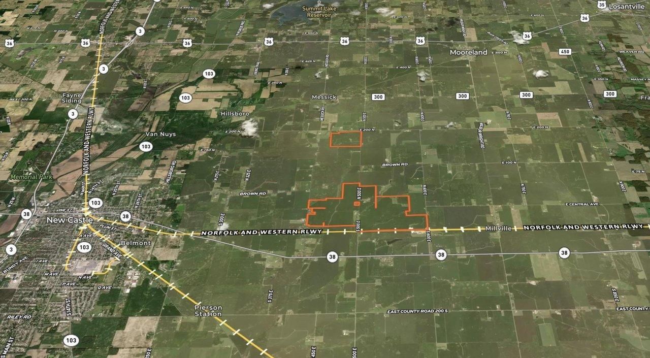 905 acres in Henry County, Indiana