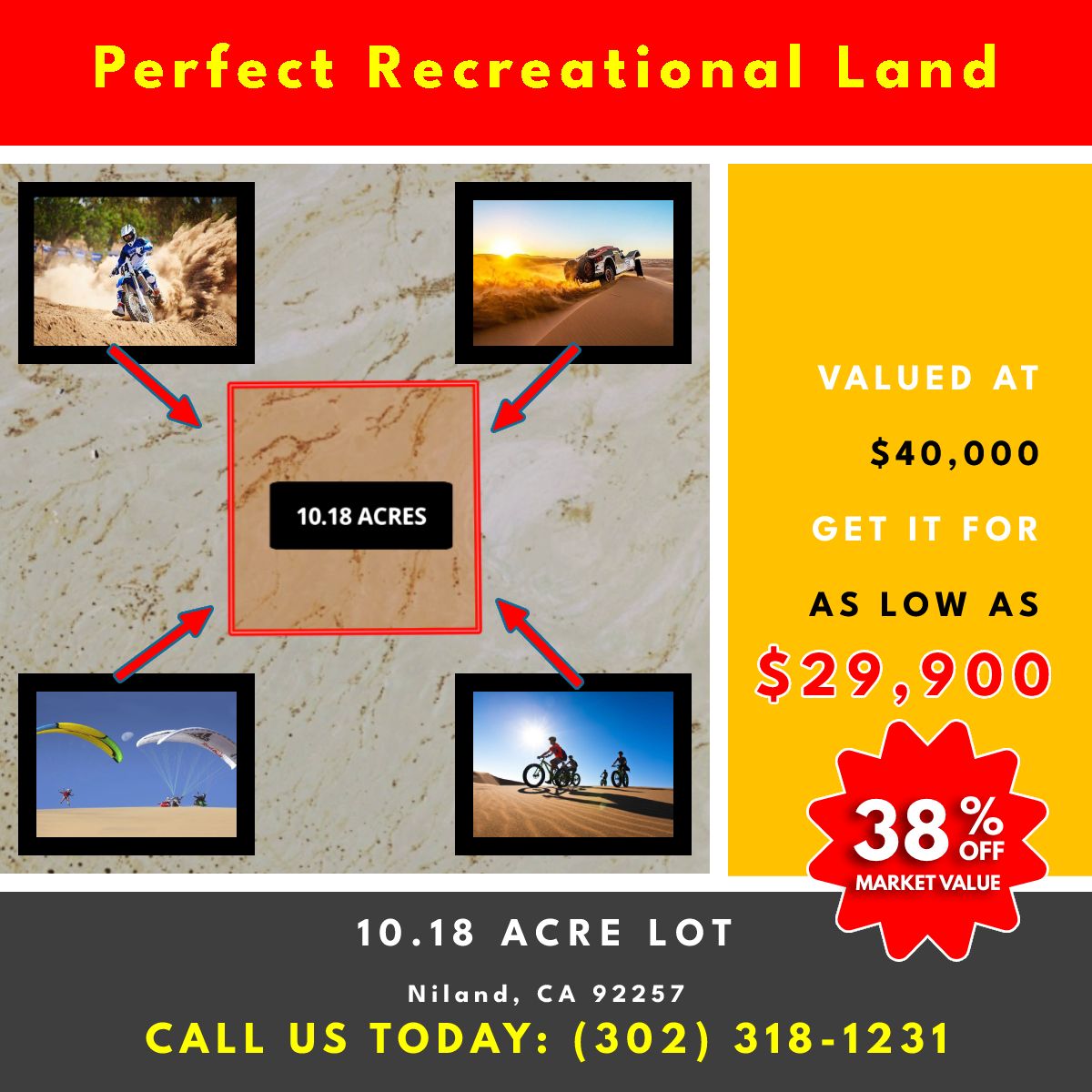 10.18 acres in Imperial County, California