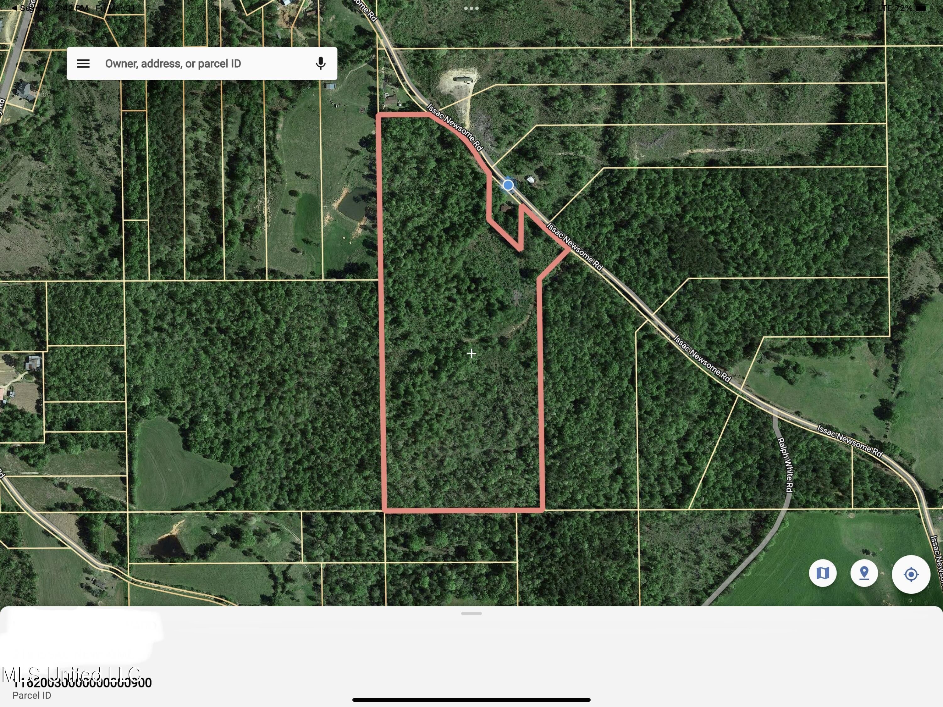 35.5 acres in Simpson County, Mississippi