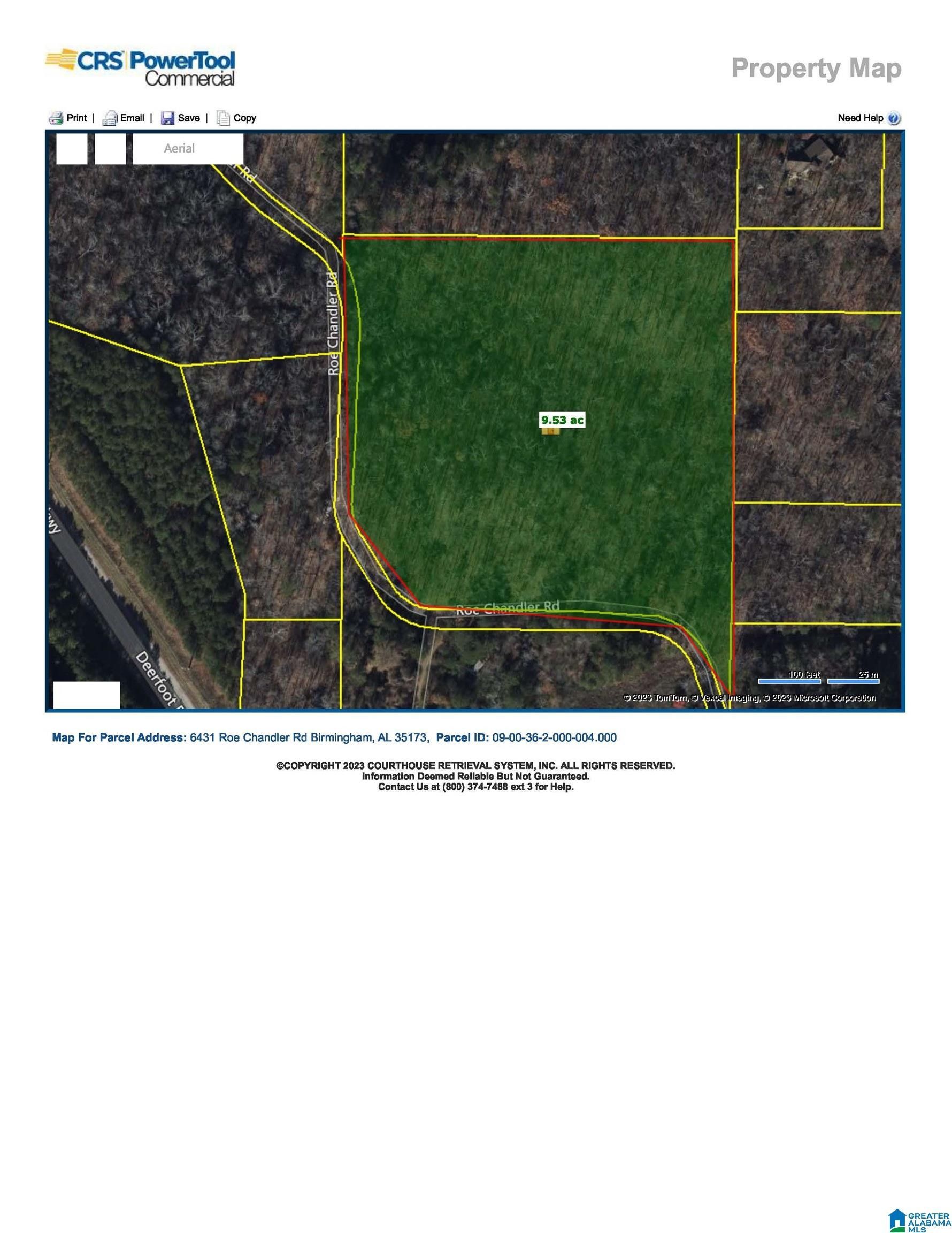 9.7 acres in Jefferson County, Alabama