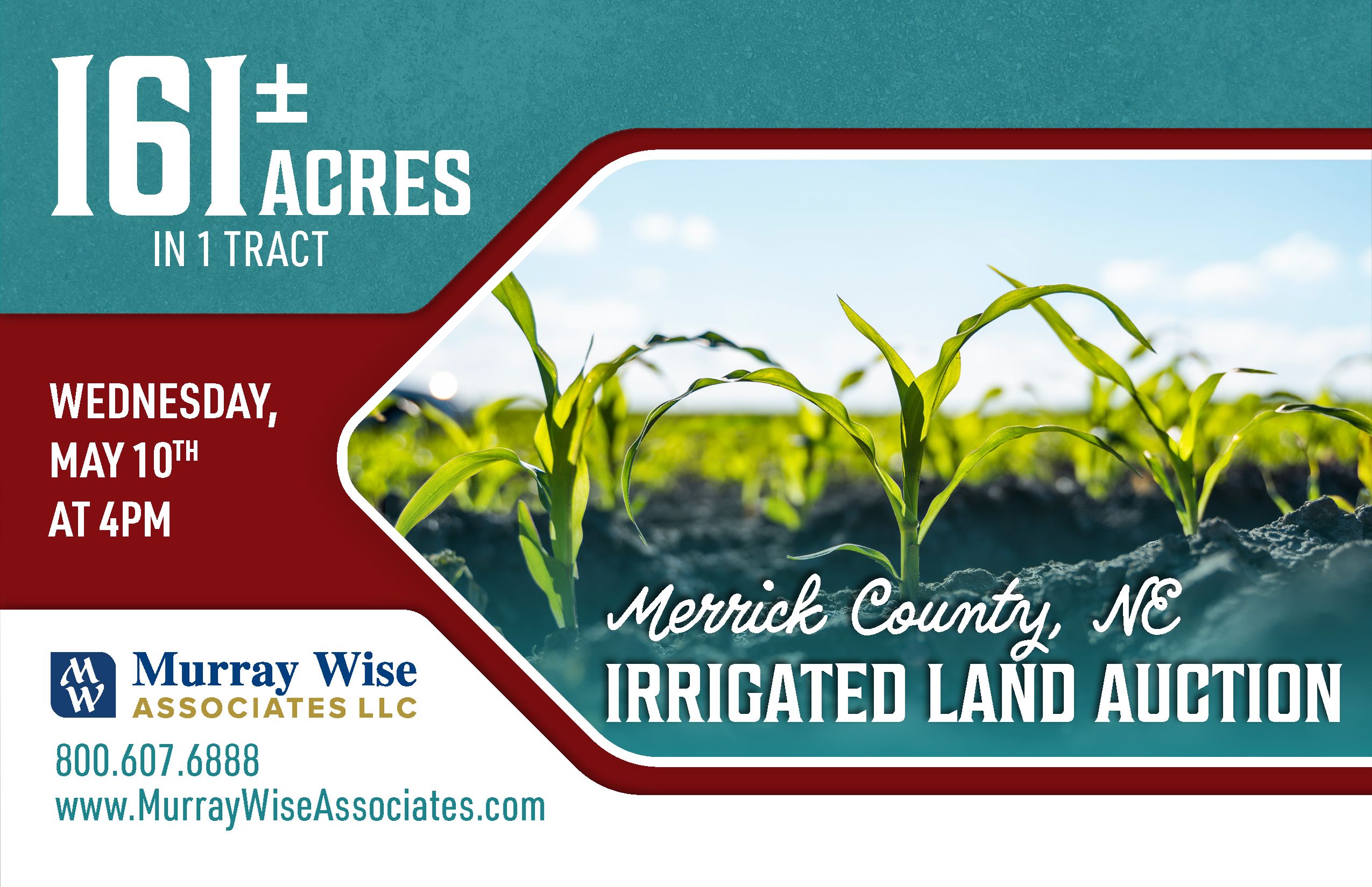 161 acres in Merrick County, Nebraska