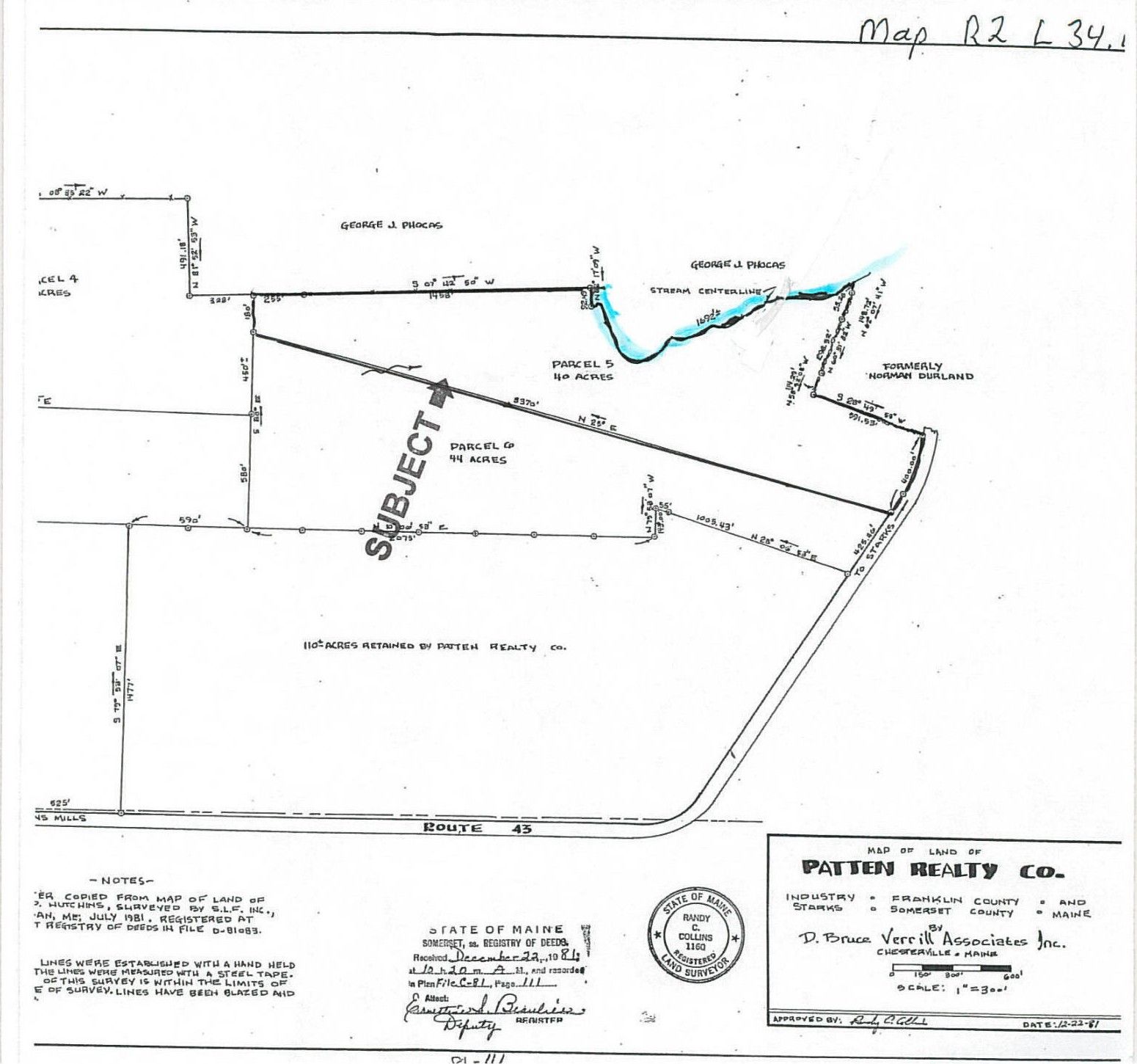 40 acres in Somerset County, Maine