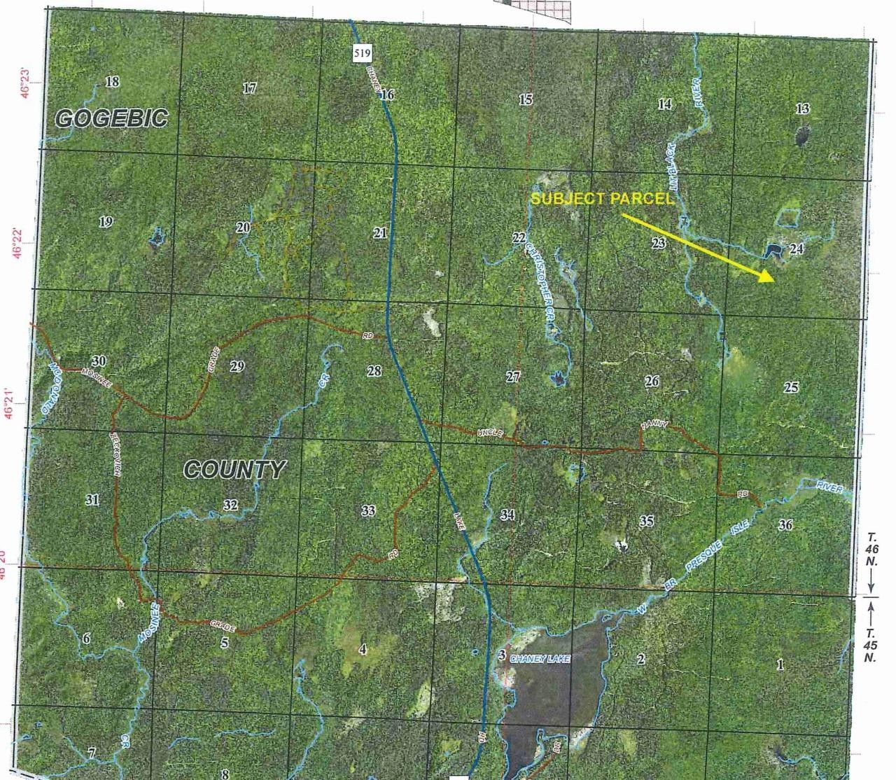 270 acres in Gogebic County, Michigan