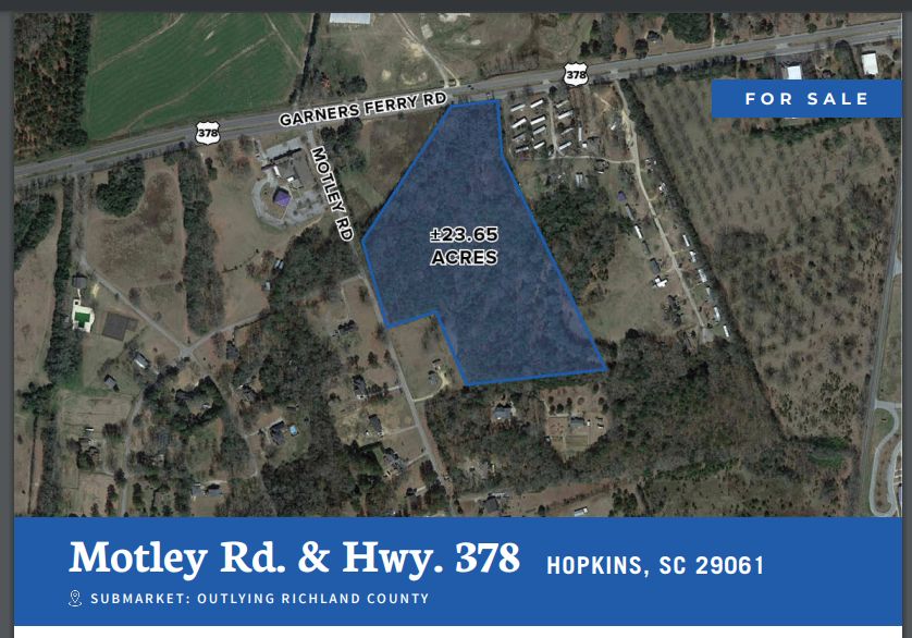 23 acres in Richland County, South Carolina
