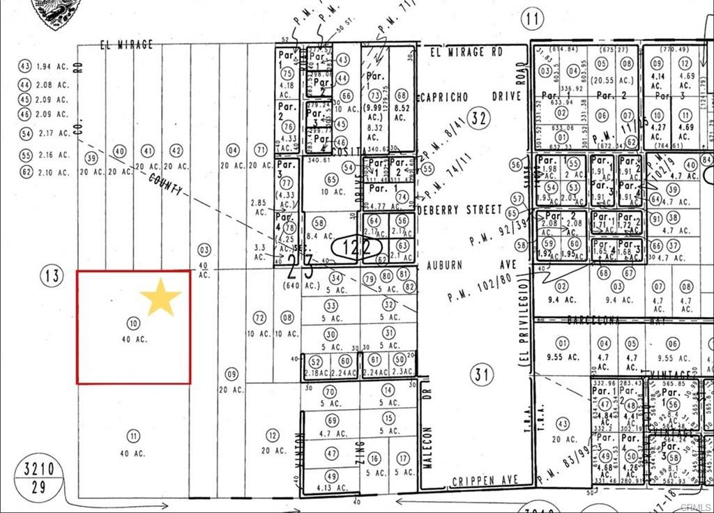 40 acres in San Bernardino County, California
