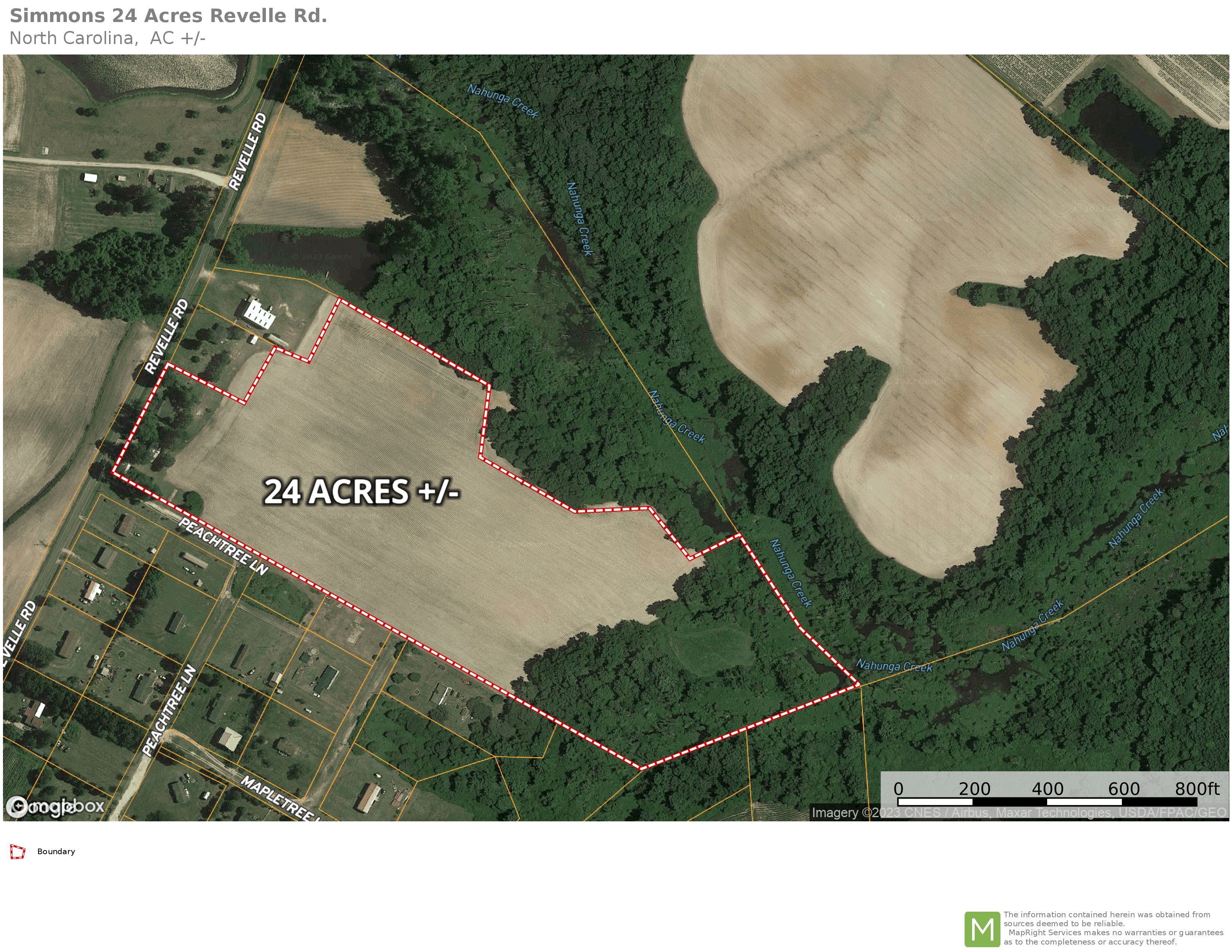 24 acres in Duplin County, North Carolina