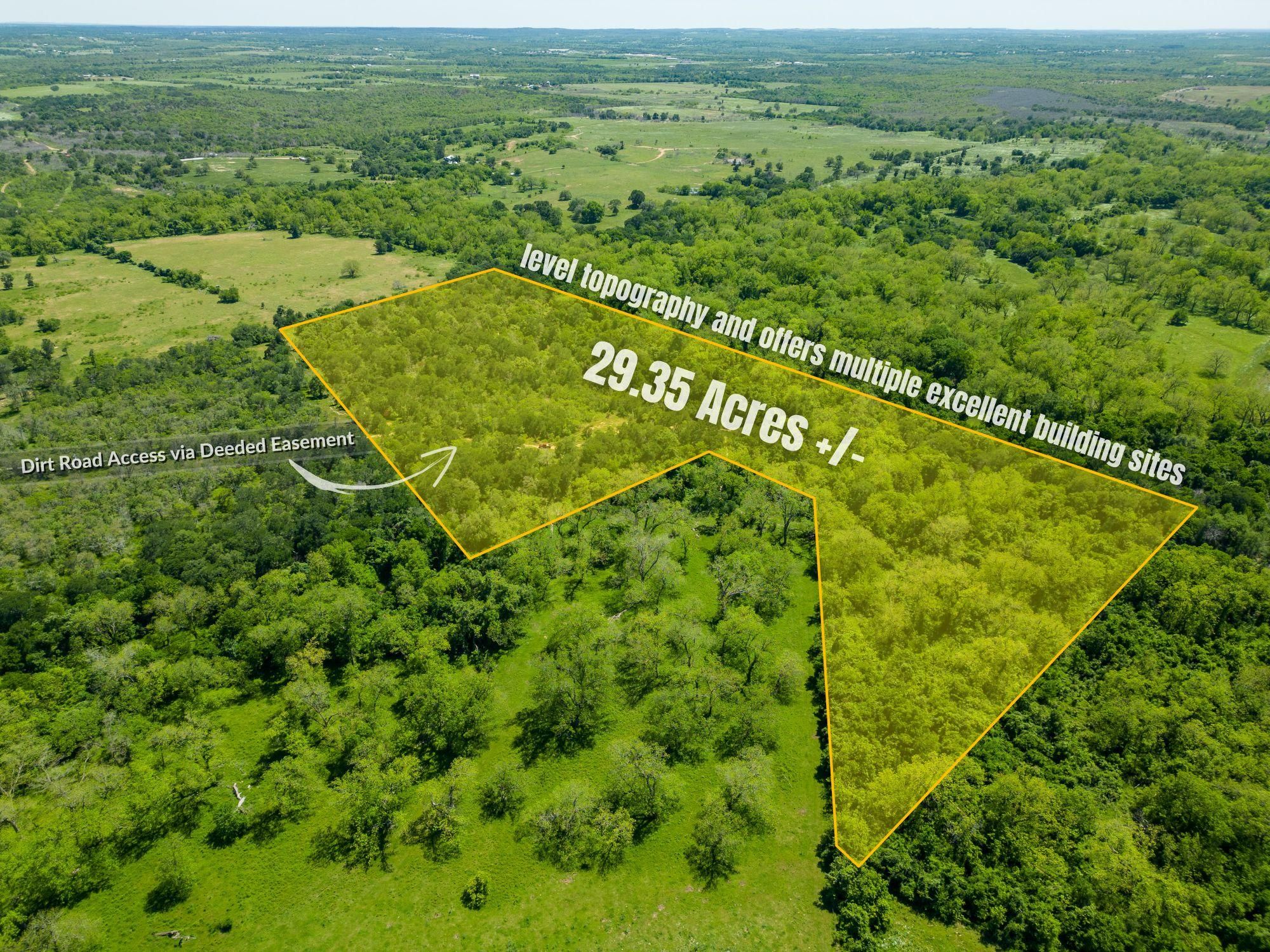 29.35 acres in Bastrop County, Texas