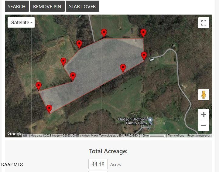 44 acres in Grainger County, Tennessee