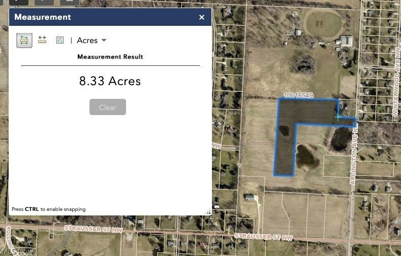 8 acres in Stark County, Ohio