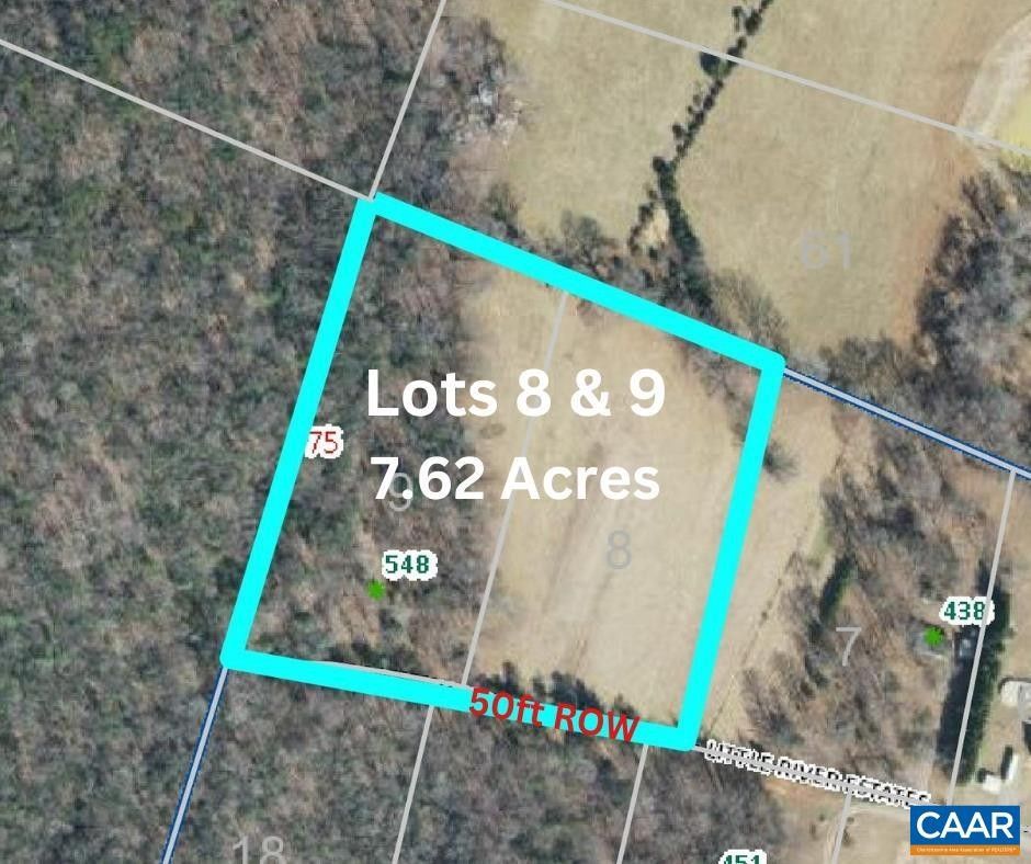 7.62 acres in Louisa County, Virginia
