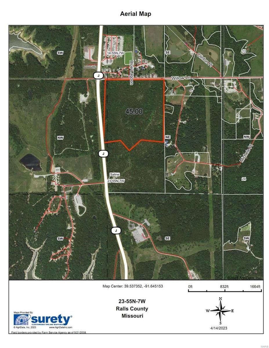 3 acres in Ralls County, Missouri