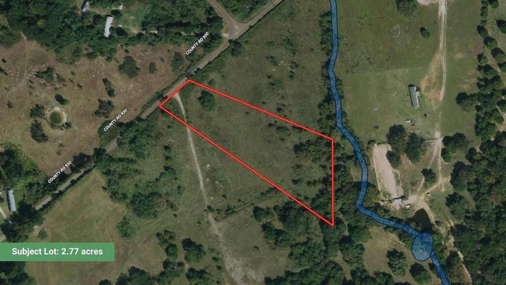 2.77 acres in Freestone County, Texas