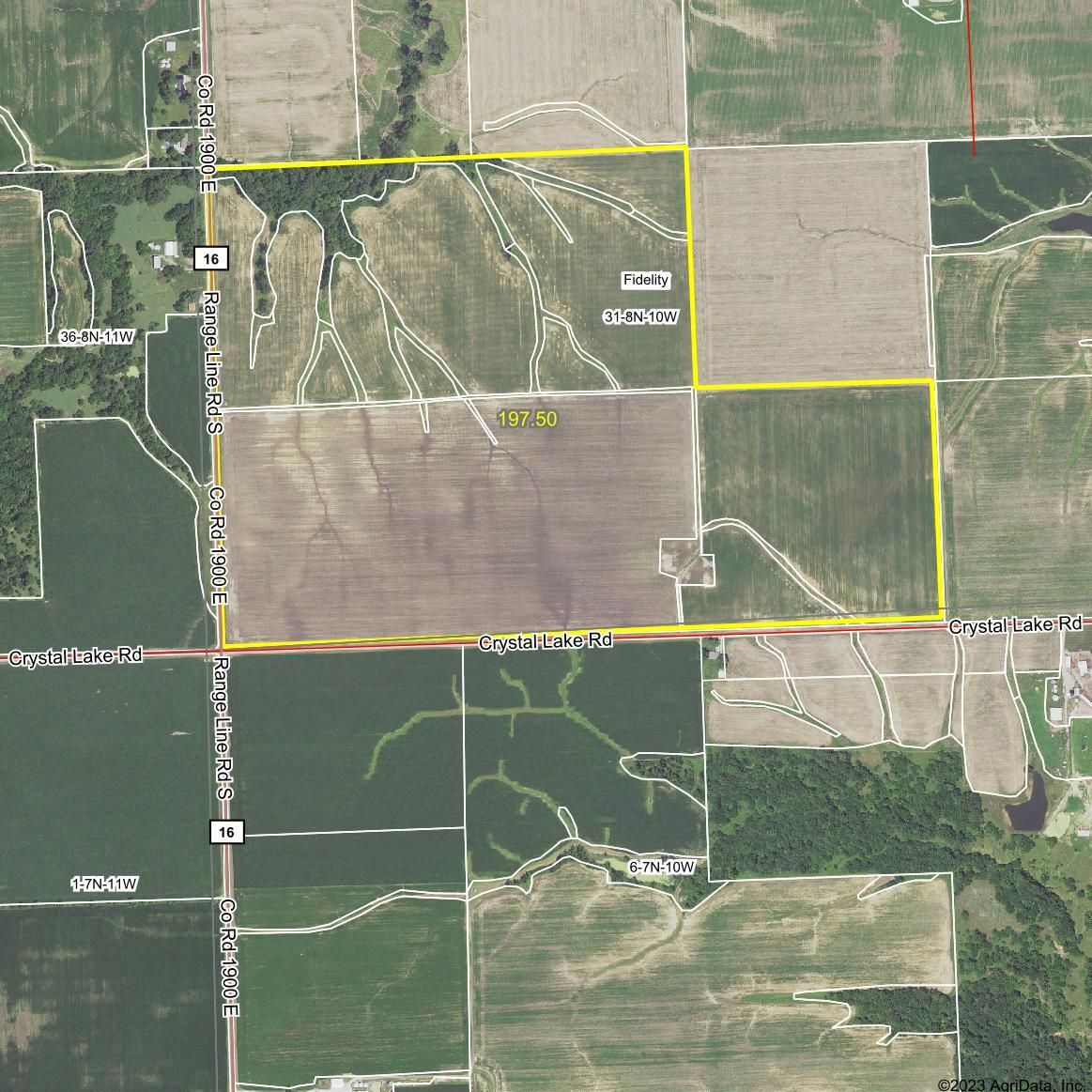 197.5 acres in Brighton, IL, 62012