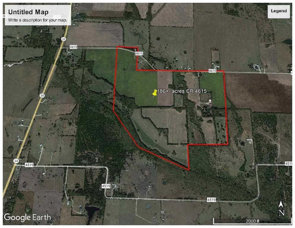 186.09 acres in Hunt County, Texas