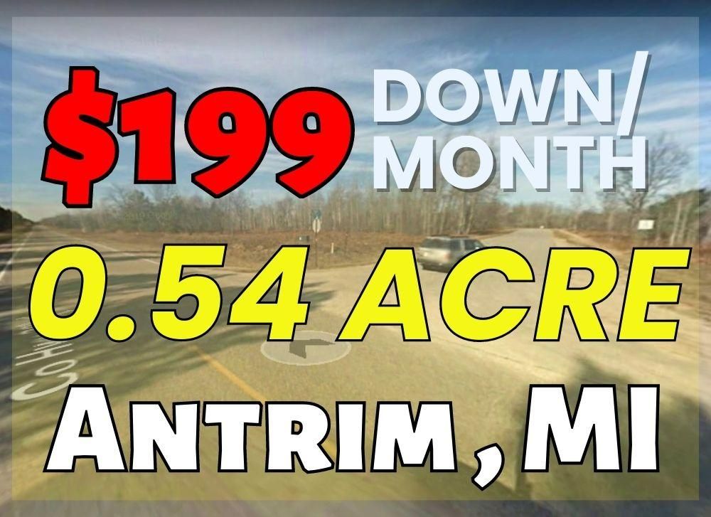 0.54 acres in Antrim County, Michigan