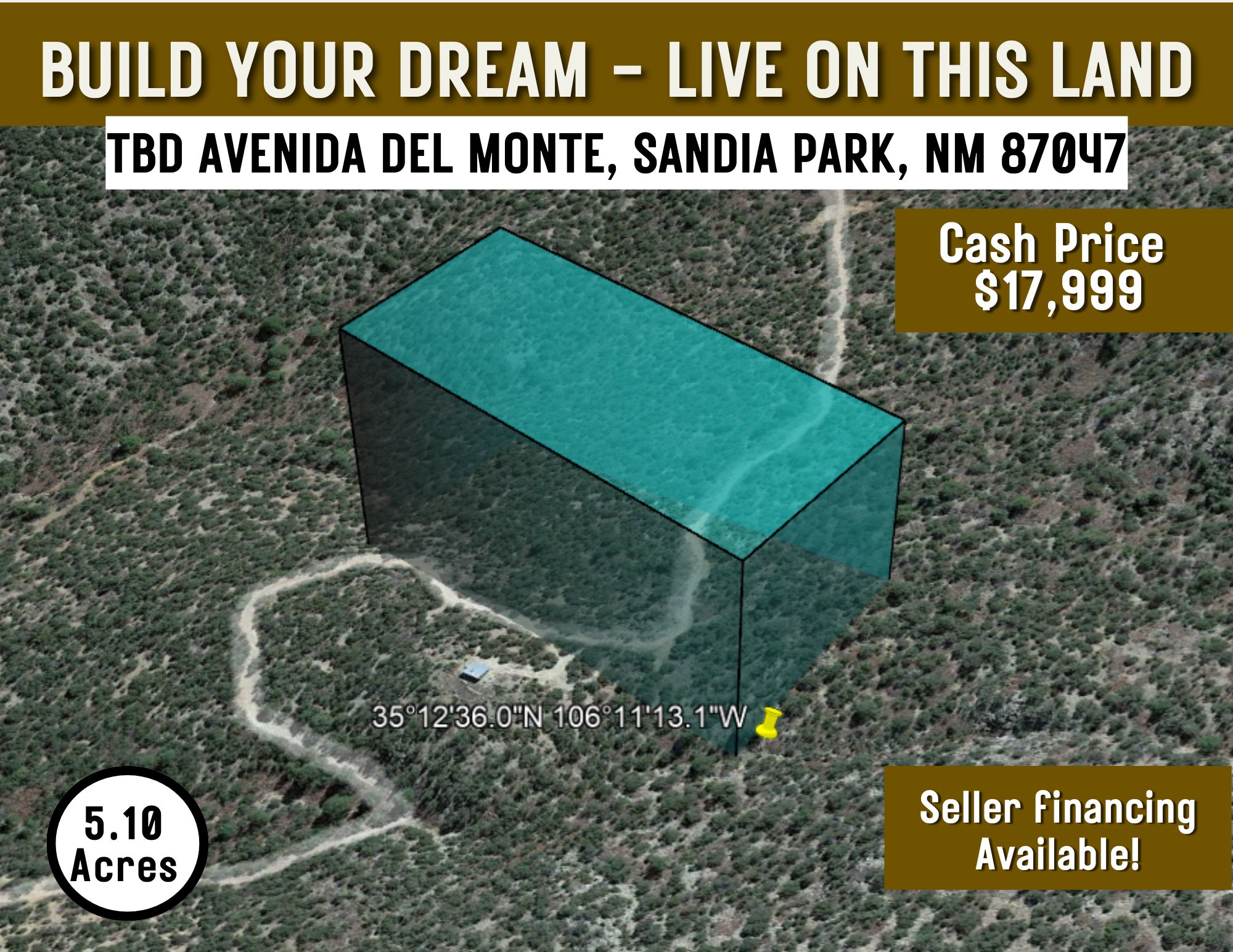 5.1 acres in Santa Fe County, New Mexico