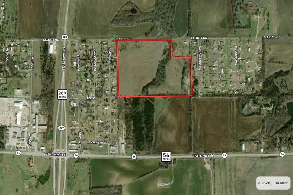 44.65 acres in Grayson County, Texas