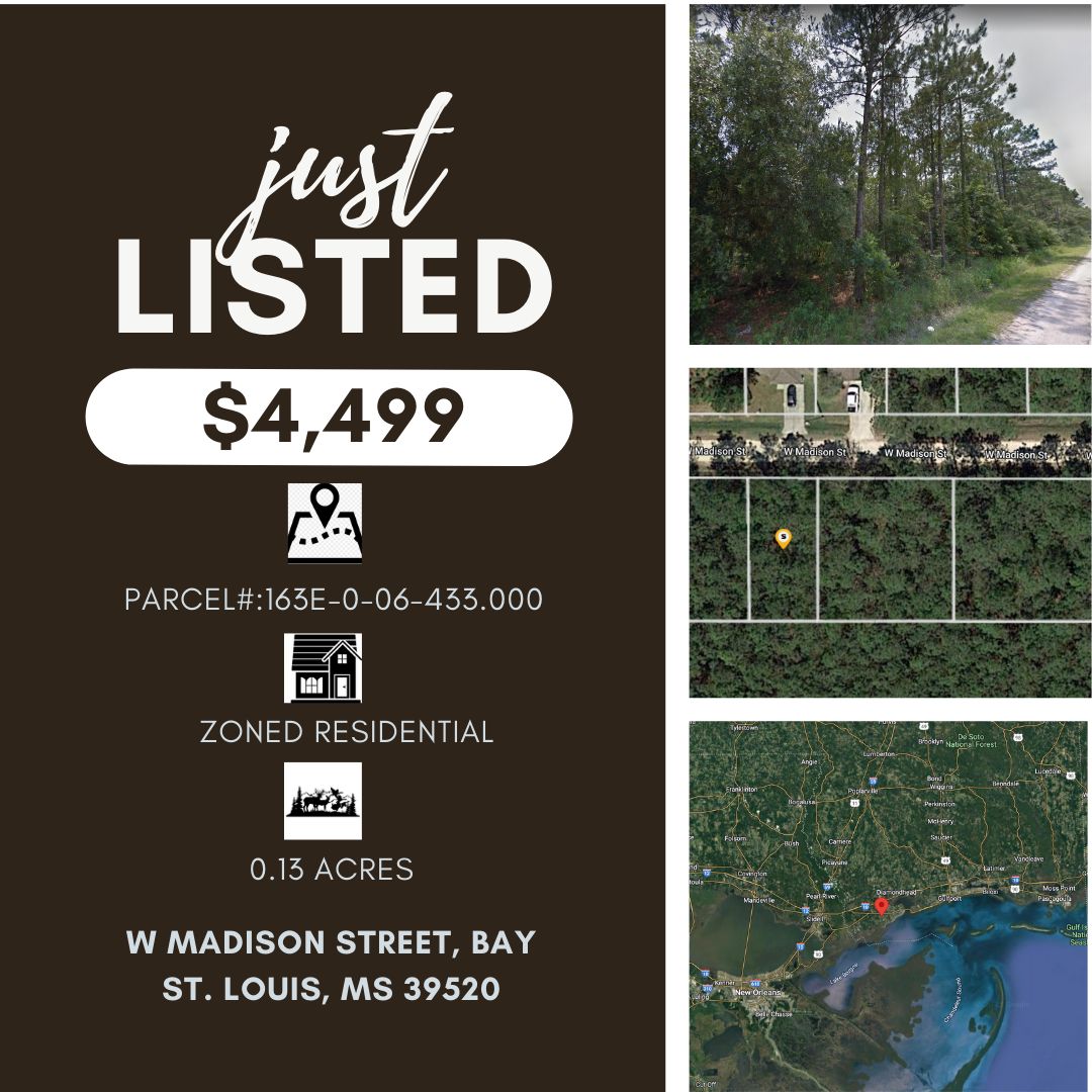 0.13 acres in Hancock County, Mississippi