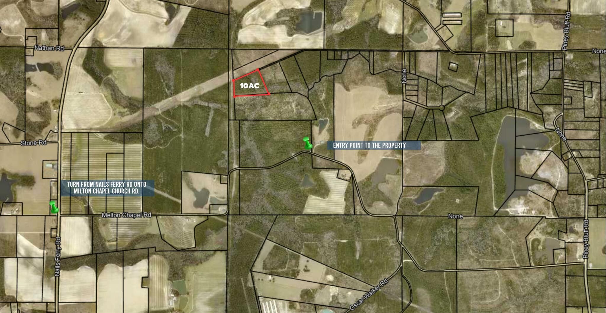 10 acres in Appling County,