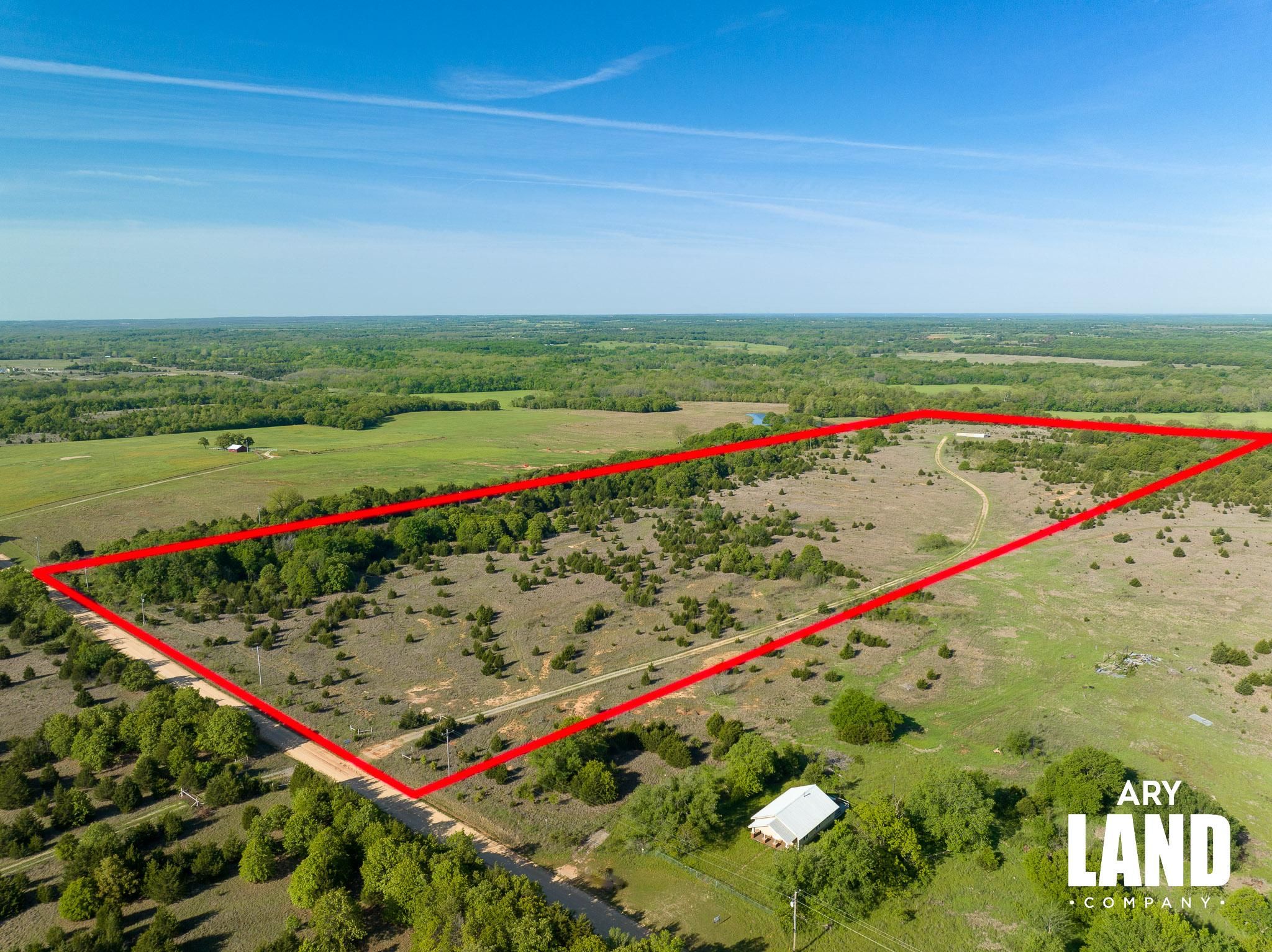 55 acres in Lincoln County, Oklahoma