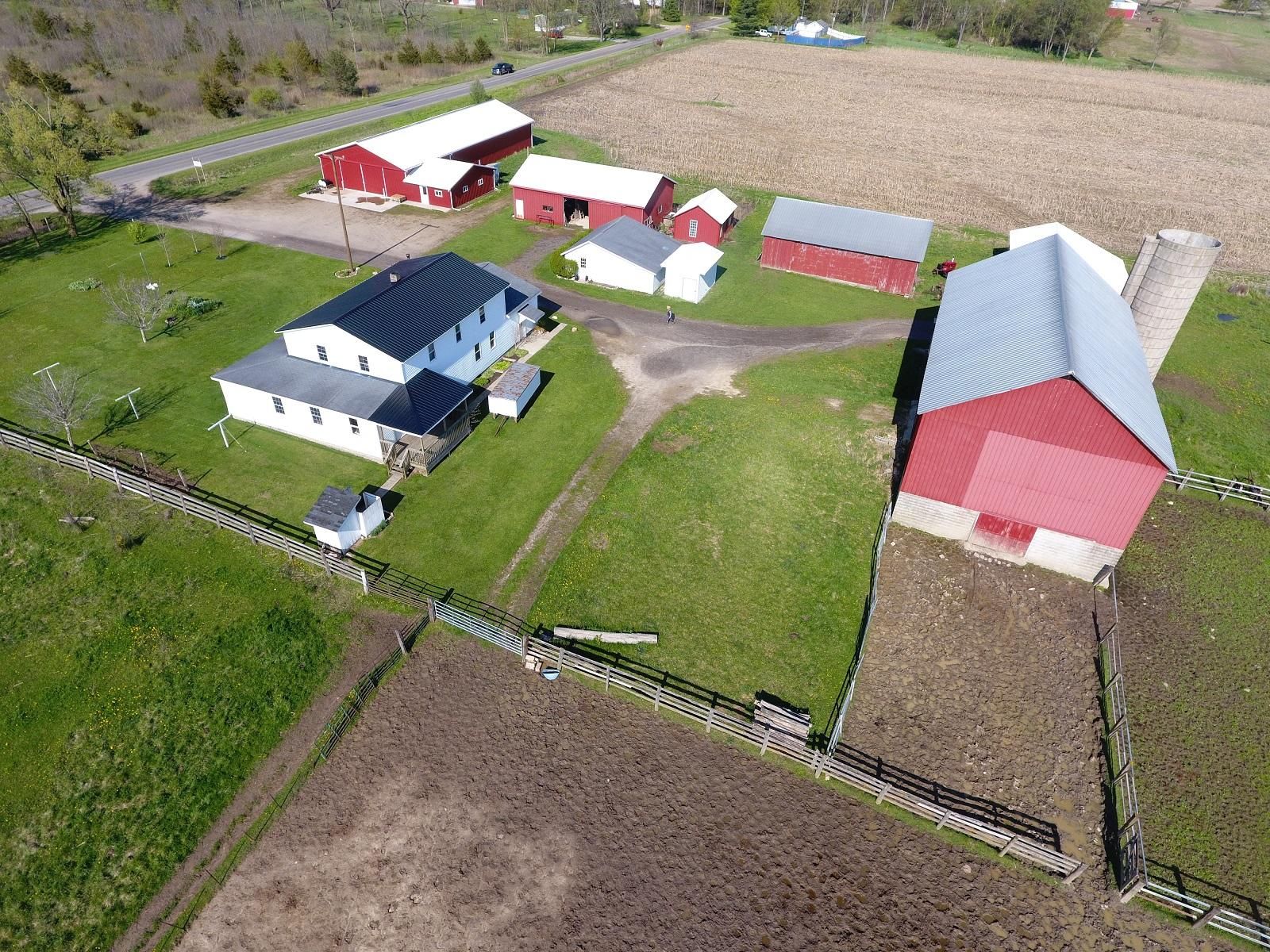 84.6 acres in Hillsdale County, Michigan