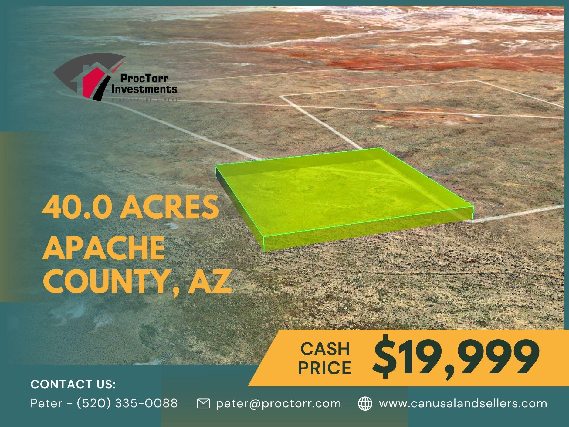 40 acres in Apache County, Arizona