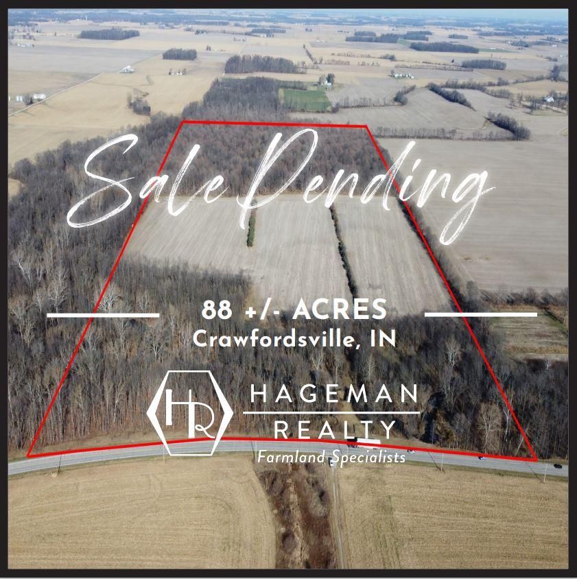 88 acres in Crawfordsville, IN, 47933
