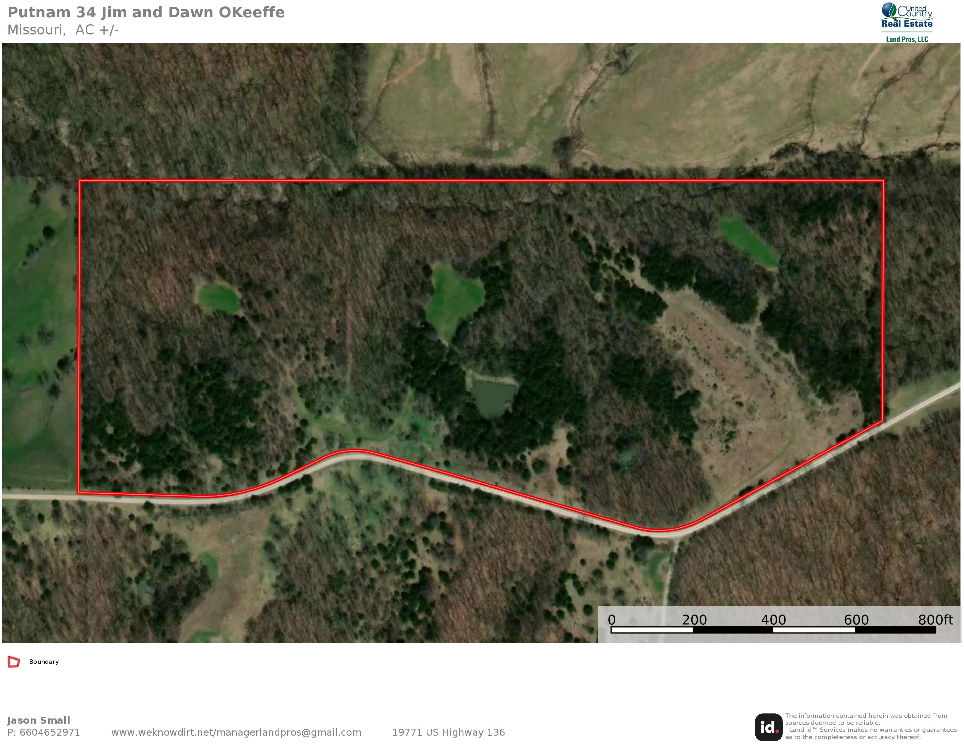 34 acres in Putnam County, Missouri