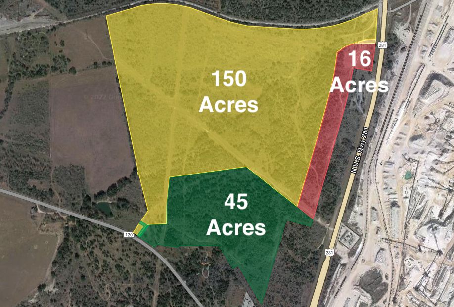 211 acres in County, Texas