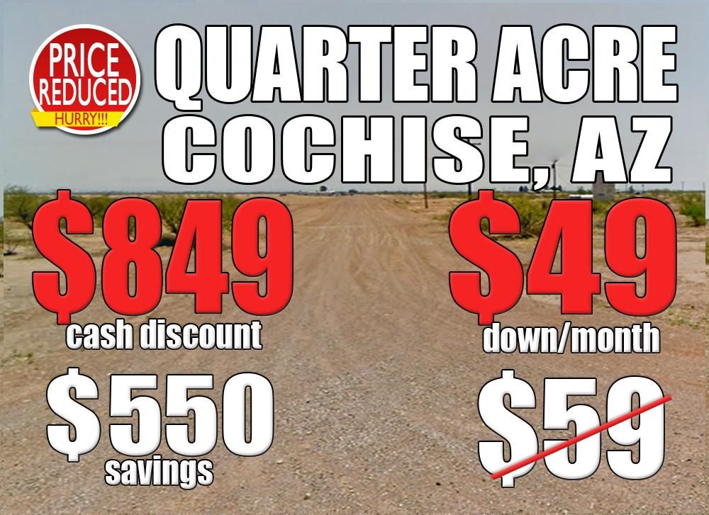 0.21 acres in Cochise County, Arizona