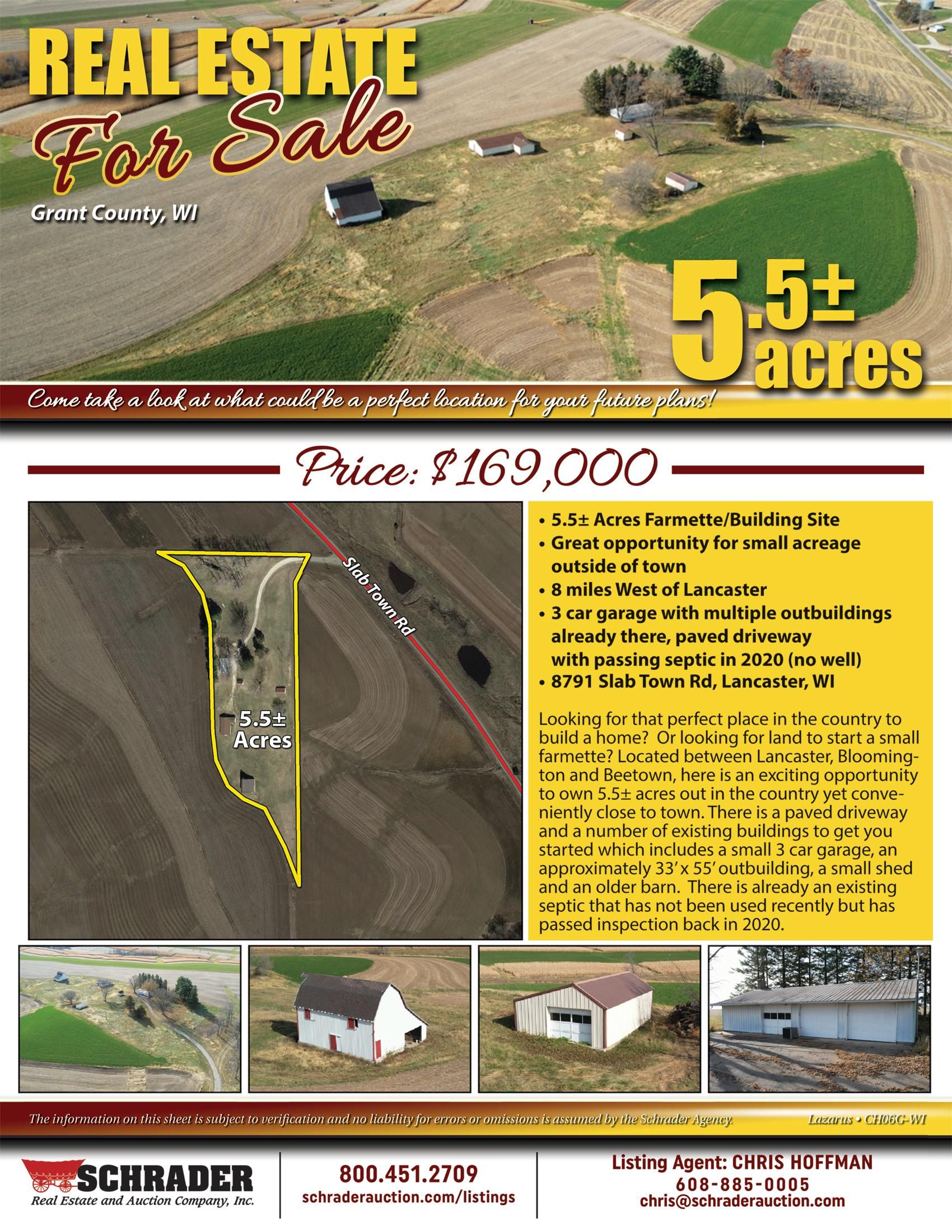 8791 Slab Town Rd, Lancaster, WI 53813 | Land.com