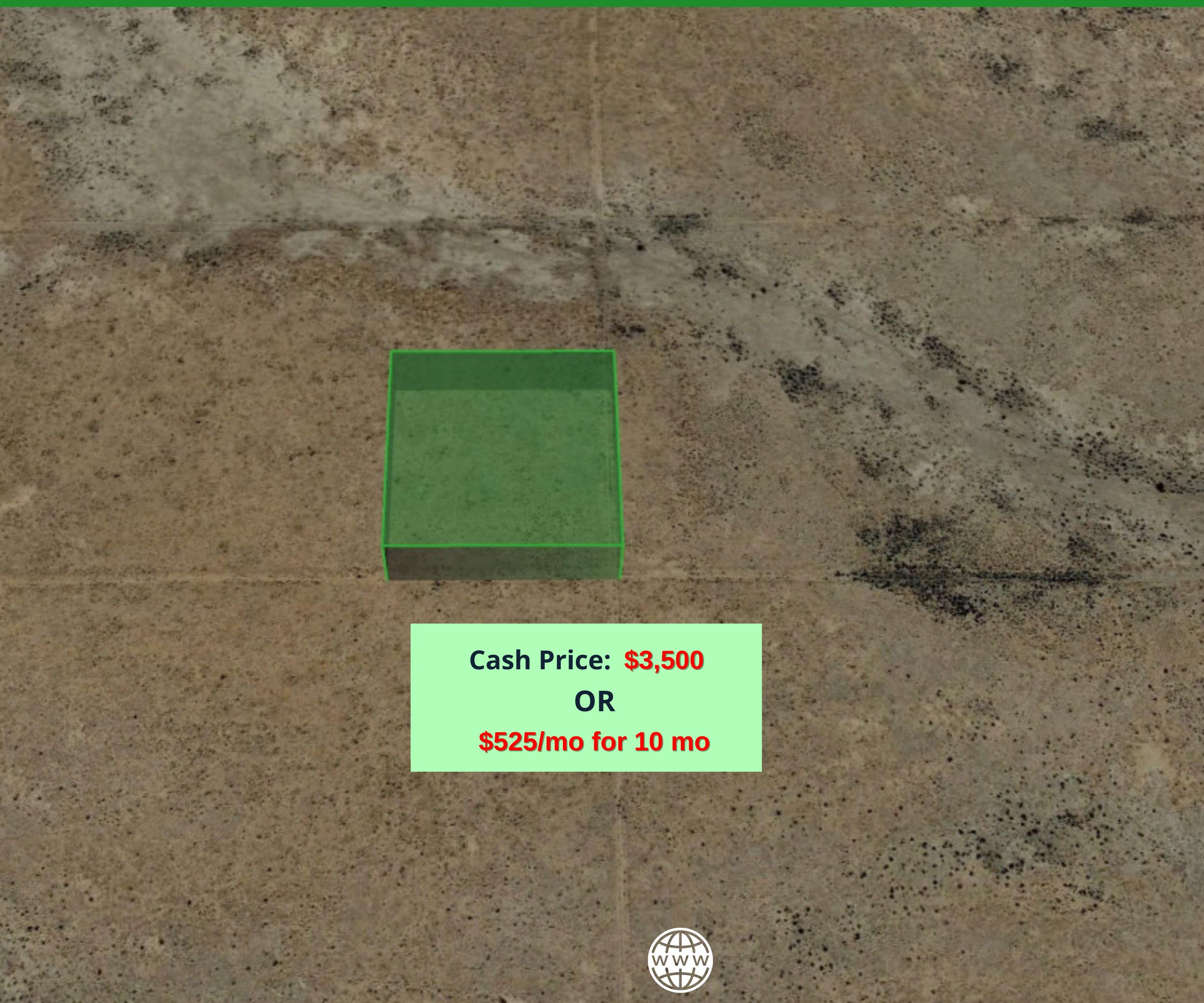 2.5 acres in Mohave County, Arizona