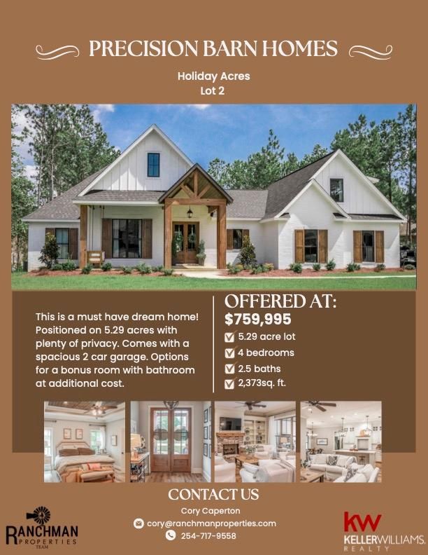 Valentine Bluff Rd, Forestburg, TX 76239 MLS 20216008