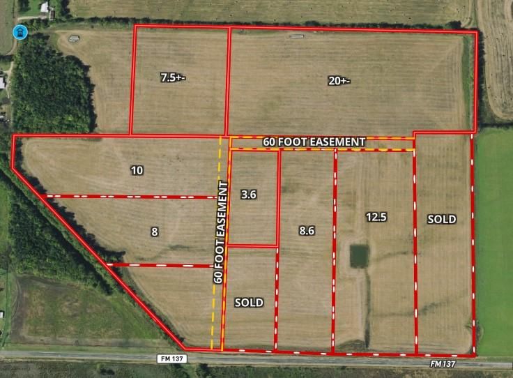 8 acres in Lamar County, Texas