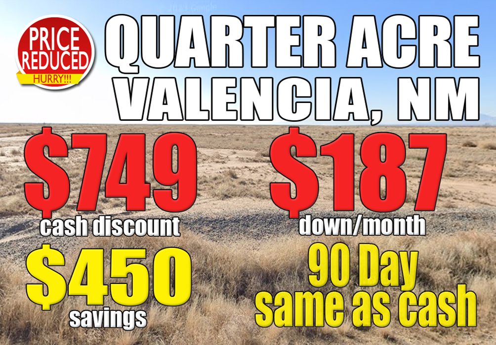 0.25 acres in Valencia County, New Mexico