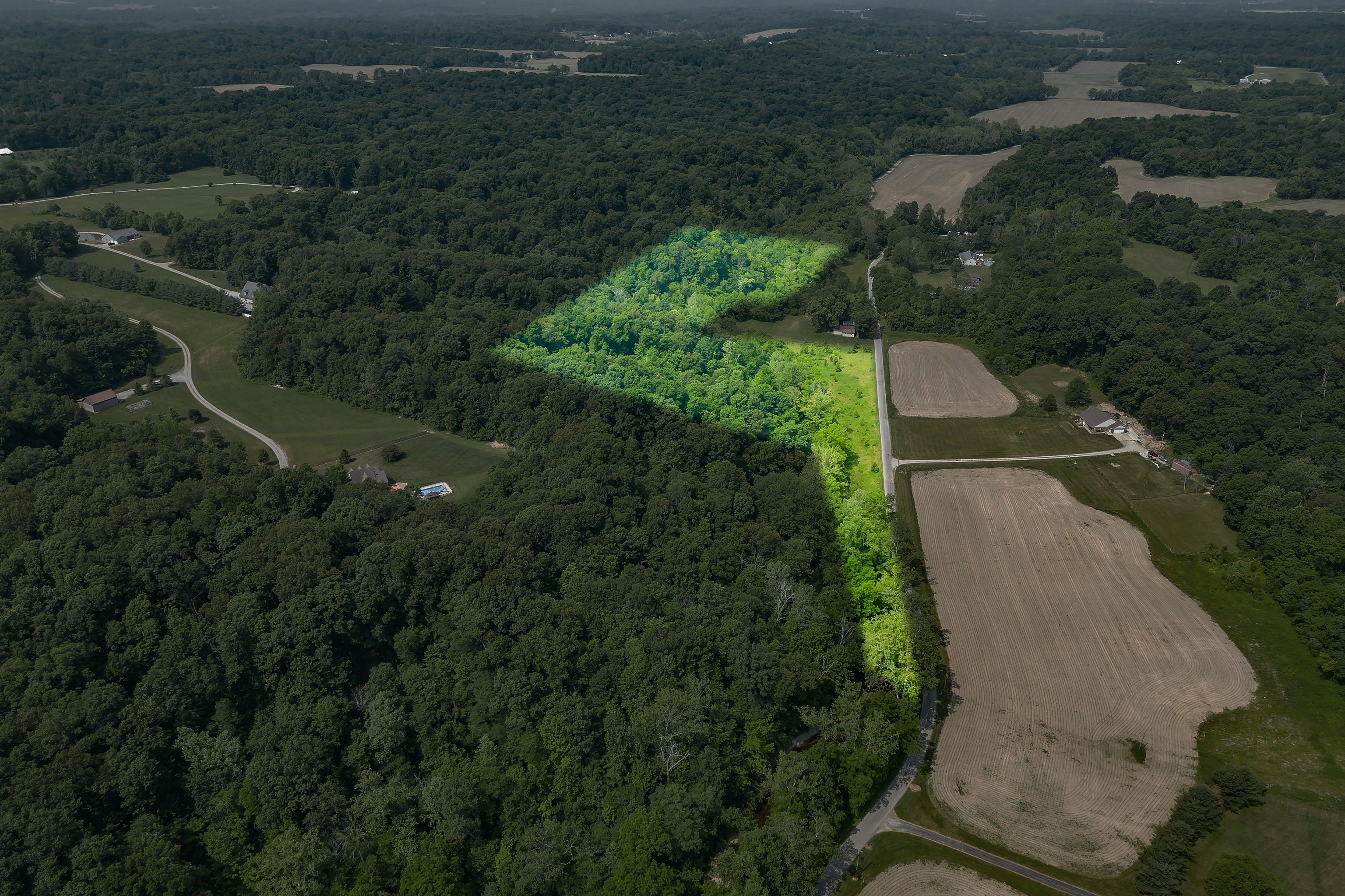 11.57 acres in Johnson County, Indiana