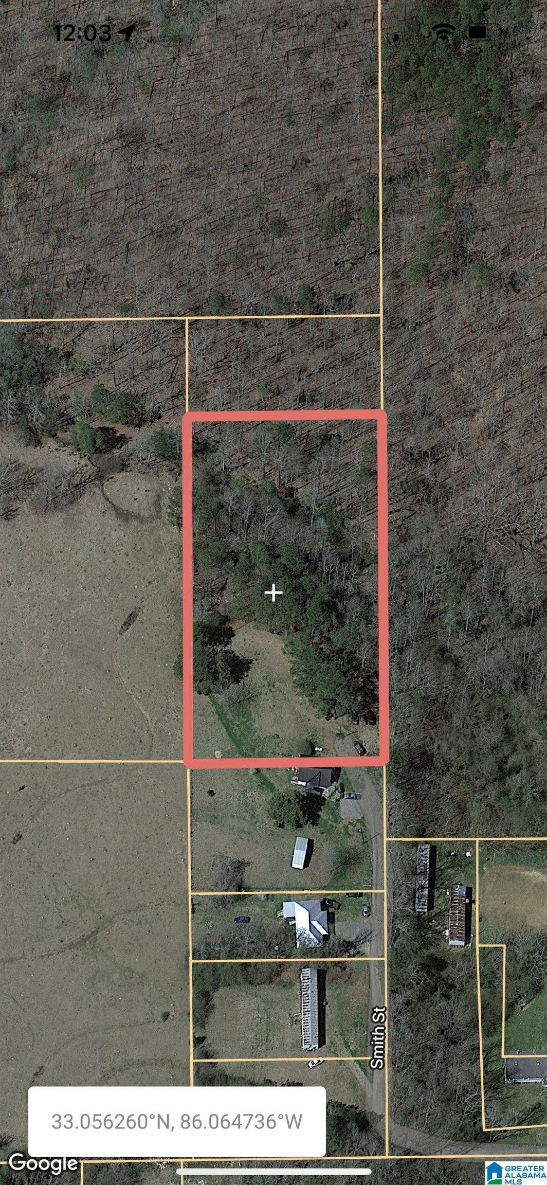 2 acres in Coosa County, Alabama