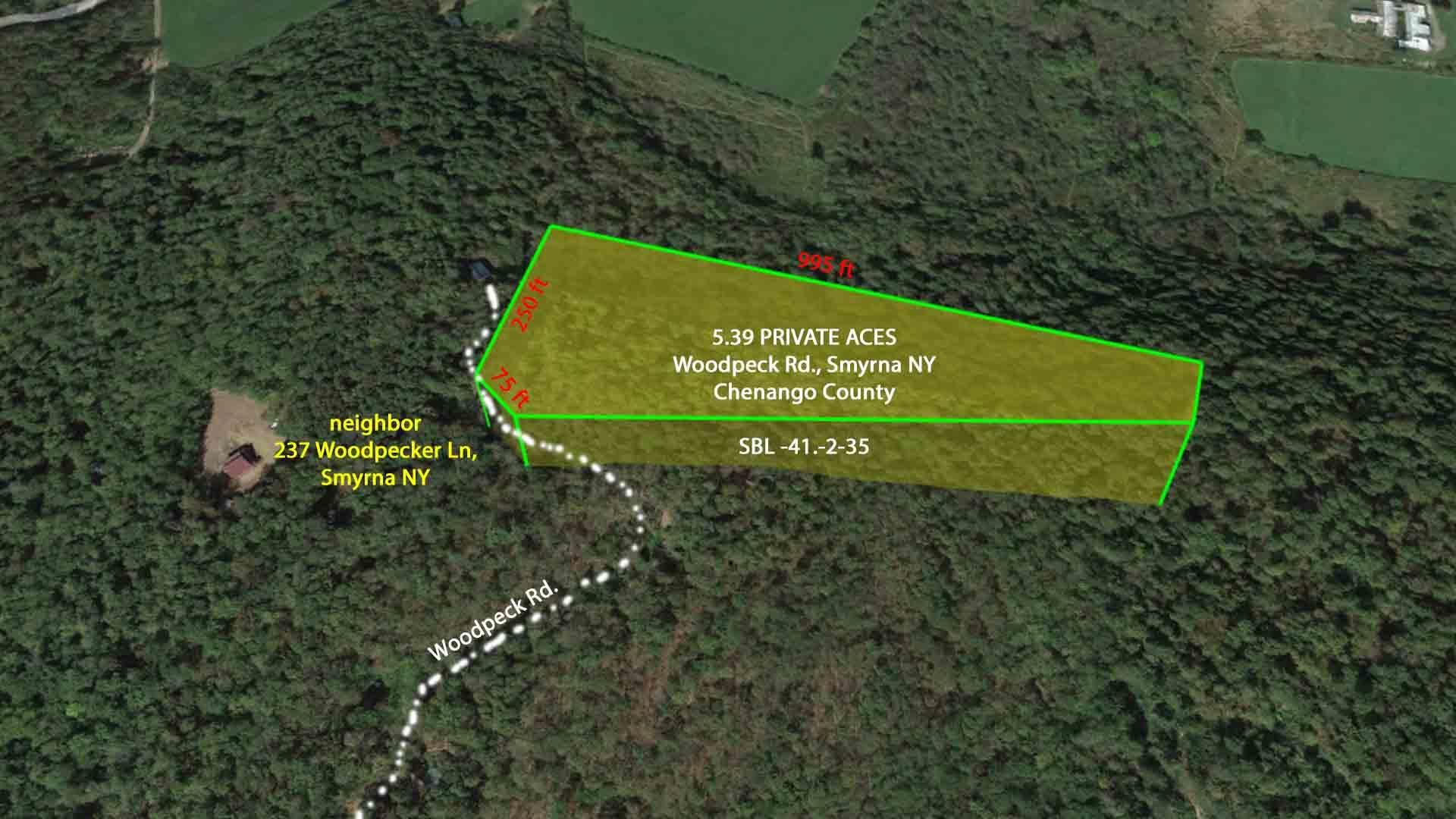 5.39 acres in Chenango County, New York